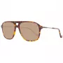 HACKETT MAN AKINIAI NUO SAULĖS HSB86512756 - Havana acetatinis stačiakampis rėmelis su rudais gradientiniais lęšiais - 56/16/140 mm