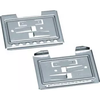 Hager BRAX9 Dado Trunking Connector, cinkuotas plienas