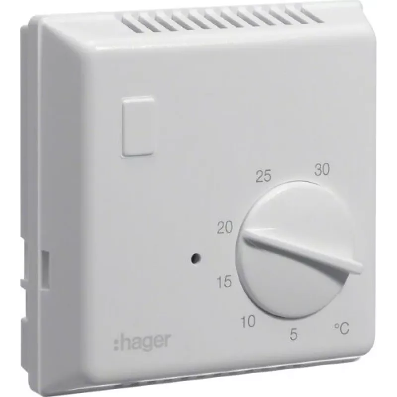 Hager EK054 bimetalinis patalpų termostatas, 230V, baltas