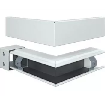 HAGER FWKP6006039016 išorinis kampas FWK-Plus 60x60mm Traffic White RAL 9016