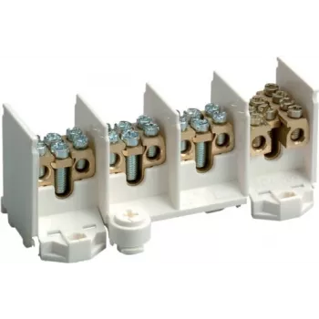 Hager K29N 4 polių pagrindinės linijos gnybtų blokas 25/2x16 mm² pilkas