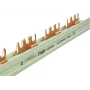 Hager KDN363A 3 polių fazių šyna, šakinis sujungimas, 10 mm², 63 A, 12 modulių