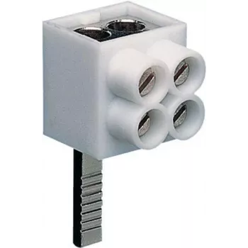 Hager KF82A vienpolis jungiamasis gnybtas, kaištinė jungtis, 2x16 mm², pilkas