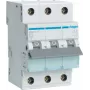 Hager MBN313 13A 3 polių B kreivės automatinis jungiklis, 6kA, 3 moduliai