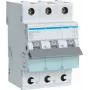 Hager MCS340 40A 3 polių C charakteristikos automatinis jungiklis, 6kA, 3 moduliai