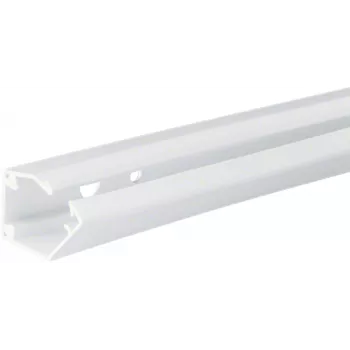 Hager tehalit.LFR lankstus PVC kabelių kanalas 12x7mm, baltas, 25m ritinys (LFR0701209016A)