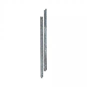 Hager UN12A universalus montavimo bėgelis 1800mm, nerūdijantis plienas, rinkinys iš 2, spintoms nuo 160mm gylio