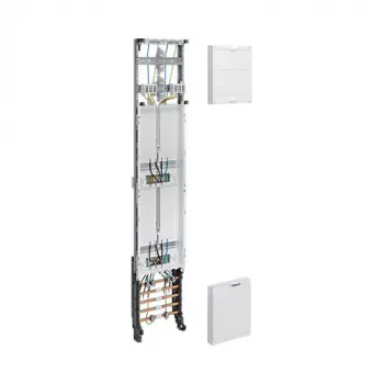 Hager universZ ZH53X3 Pilnas skaitiklių skydas 1350mm 2 skaitiklių vietos 1 laukas EON