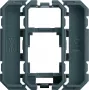 Hager WXF202 Keystone adapterio rėmelis 1xRJ45 moduliui, poliarinė balta
