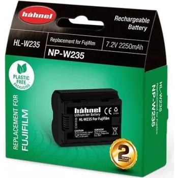 Hähnel HL-W235 ličio jonų baterija Fujifilm (2250 mAh, 7,2 V, 16,2 Wh, NP-W235 pakaitalas) 10002067