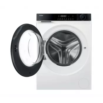 Haier X5 HW80-BP14357ETUPL 8 kg 1400 aps./min priekinio pakrovimo skalbimo mašina su Wi-Fi, garu, inverteriniu varikliu - balta