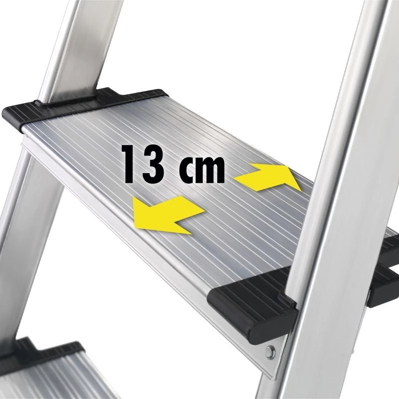 HAILO Buitinės kopėčios L80 ComfortLine Aliuminis 6 pakopų