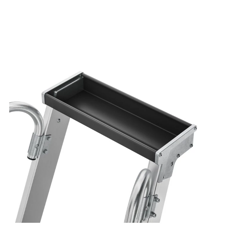 HAILO Master P80 aliuminis mobilus platforminis laiptelis, 5 pakopų, 150 kg, EN 131