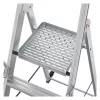 HAILO Master P80 aliuminis mobilus platforminis laiptelis, 5 pakopų, 150 kg, EN 131
