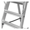 HAILO Master P80 mobilūs platforminiai laiptai, aliuminis, 7 pakopos
