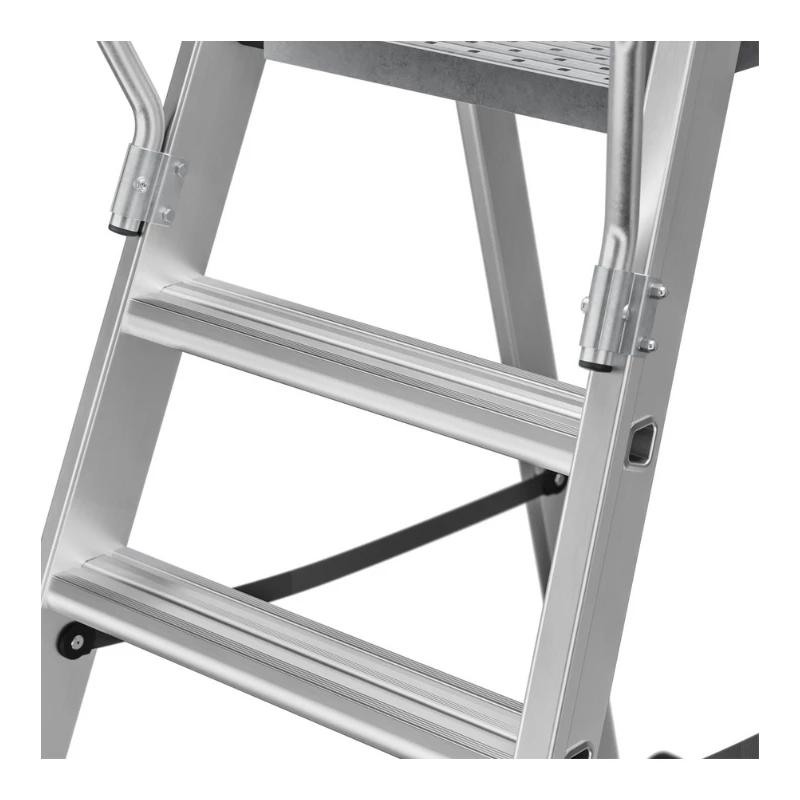 HAILO Master P80 mobilūs platforminiai laiptai, aliuminis, 7 pakopos