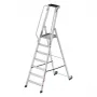 HAILO Master P80 mobilūs platforminiai laiptai, aliuminis, 7 pakopos