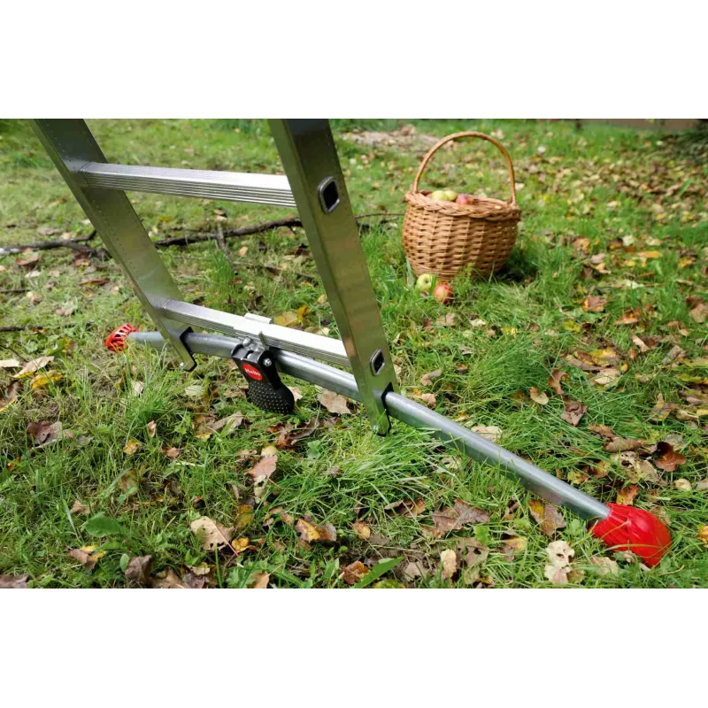 HAILO ProfiLOT Kombinuotos kopėčios S100, aliuminis, 3x12 pakopų, 150 kg, EN 131 Professional