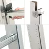 Hailo S100 ProfiLOT universali kopėčios, aliuminis, 2x6+1x5 laipteliai, 3 dalių, maks. apkrova 150 kg