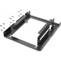 Hama 00200759 USB 3.0 HDD/SSD išorinis korpusas 2,5/3,5 colio SATA diskams, juodas