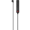 Hama 00223151 išmanusis prailgintuvas, 3 kintamosios srovės lizdai, 1,4 m laidas, 3680 W, Wi-Fi, Alexa ir Google Home, baltas