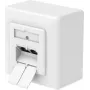 Hama CAT-6a tinklo lizdas, 2 prievadų RJ45, 10 Gbit/s, ekranuotas, paviršinis/įleidžiamas montavimas, baltas 00200774