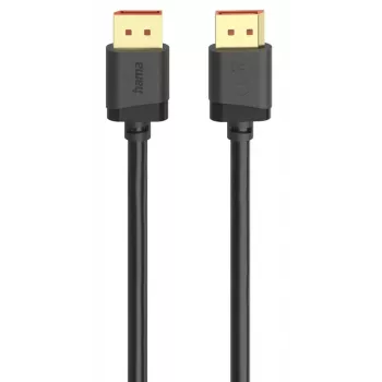 HAMA DisplayPort kabelis DP 2.1 8K 2m Juodas