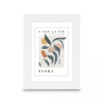 Hama Flora plastikinis rėmelis, baltas, 30 x 40 cm (00193322)