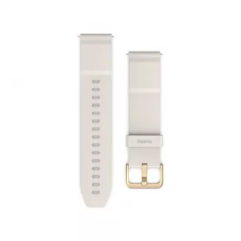Hama NFC mokėjimo apyrankė, bekontaktė, skirtas laikrodžiui/išmaniajam laikrodžiui, 20 mm, smėlio spalvos 00178658