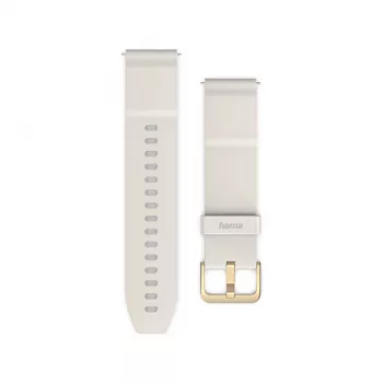 Hama NFC mokėjimų apyrankė, bekontaktė, skirtas laikrodžiui/išmaniajam laikrodžiui, 22 mm, smėlio spalvos (00178660)