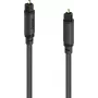 Hama optinis audio kabelis, Toslink male į Toslink male, 0,75 m, juodas 00202015