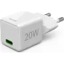 Hama Super Mini USB-C PD sieninis įkroviklis 20 W baltas (00139548)