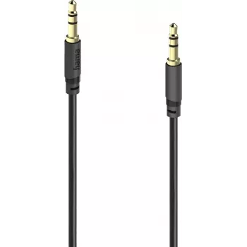 Hama itin plonas auksu padengtas 3,5 mm stereo garso kabelis 1,5 m 00202012