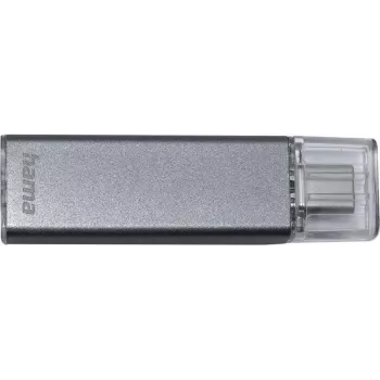 Hama USB-C atmintukas Uni-C Classic 64 GB, USB 3.2 Gen 1, 70 MB/s, antracito 00182471