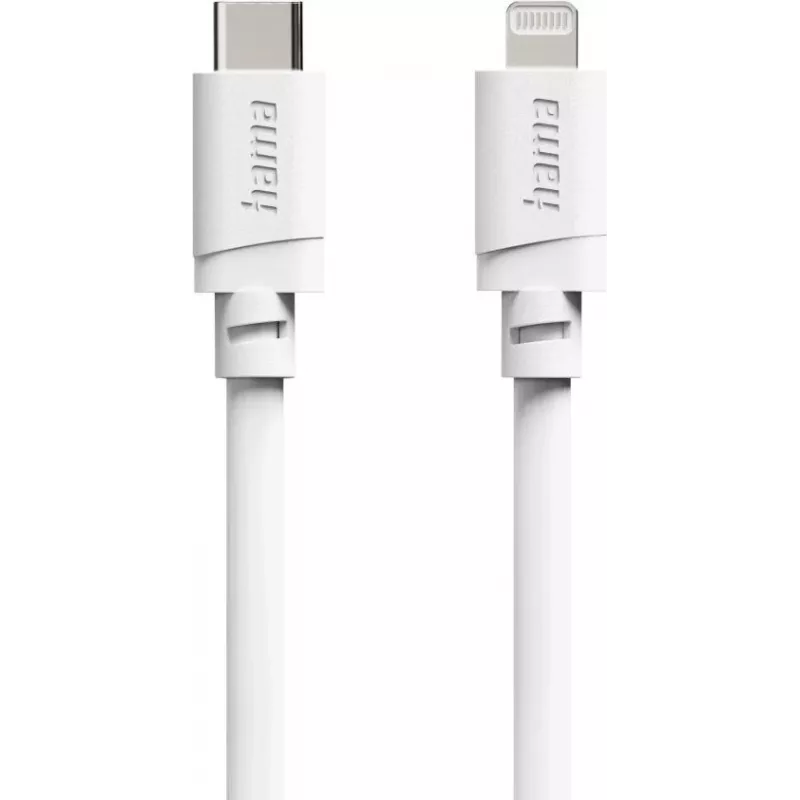 Hama USB-C į Lightning kabelis, MFi sertifikuotas, 1 m, baltas 00201815