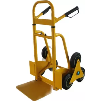 Rankinis vežimėlis HT-023-1 200 kg plieninis pneumatiniais ratais mėlynas