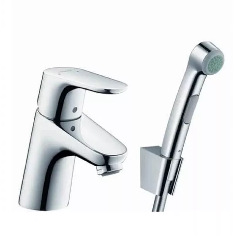 Hansgrohe Focus E2 maišytuvas juodos plaukų spalvos
