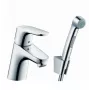 Hansgrohe Focus E2 maišytuvas juodos plaukų spalvos