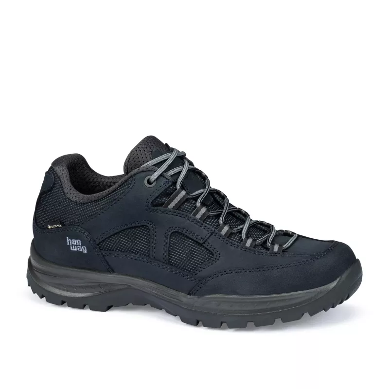 Hanwag Gritsone II GTX vyriški žygio batai Navy/Asphalt