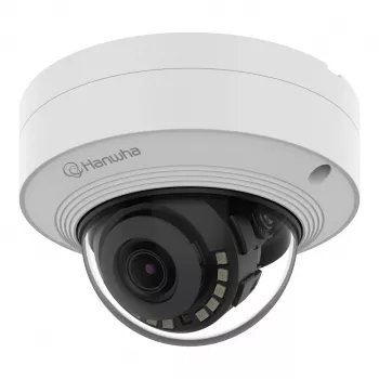 HANWHA QNV-C9011R 8MP IR tinklo kupolinė kamera, 3,0 mm, AI, H.265, PoE, IP66, IK10