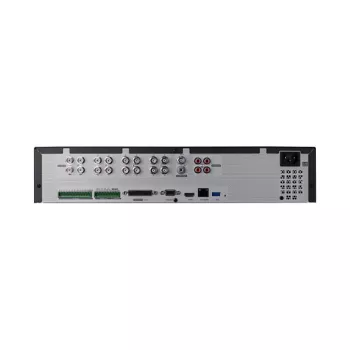 HANWHA WISENET HRX-1635 16 kanalų hibridinis vaizdo registratorius, 4K HDMI, 40TB talpa, H.265