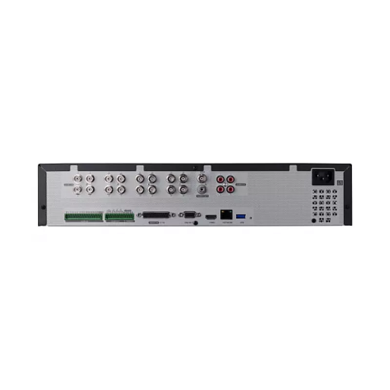 HANWHA WISENET HRX-1635 16 kanalų hibridinis vaizdo registratorius, 4K HDMI, 40TB talpa, H.265
