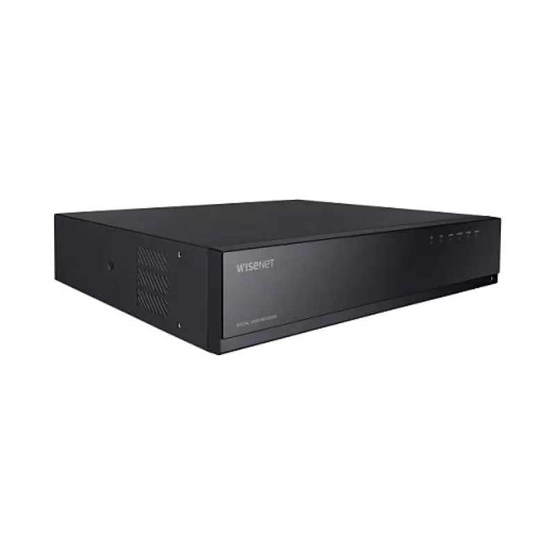 HANWHA WISENET HRX-1635 16 kanalų hibridinis vaizdo registratorius, 4K HDMI, 40TB talpa, H.265