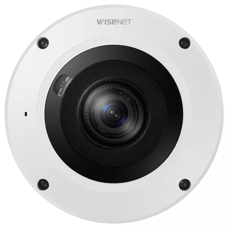 Hanwha XNF-9013RV 12MP lauko „fisheye“ IP kamera su PoE, IR, IP66, IK10