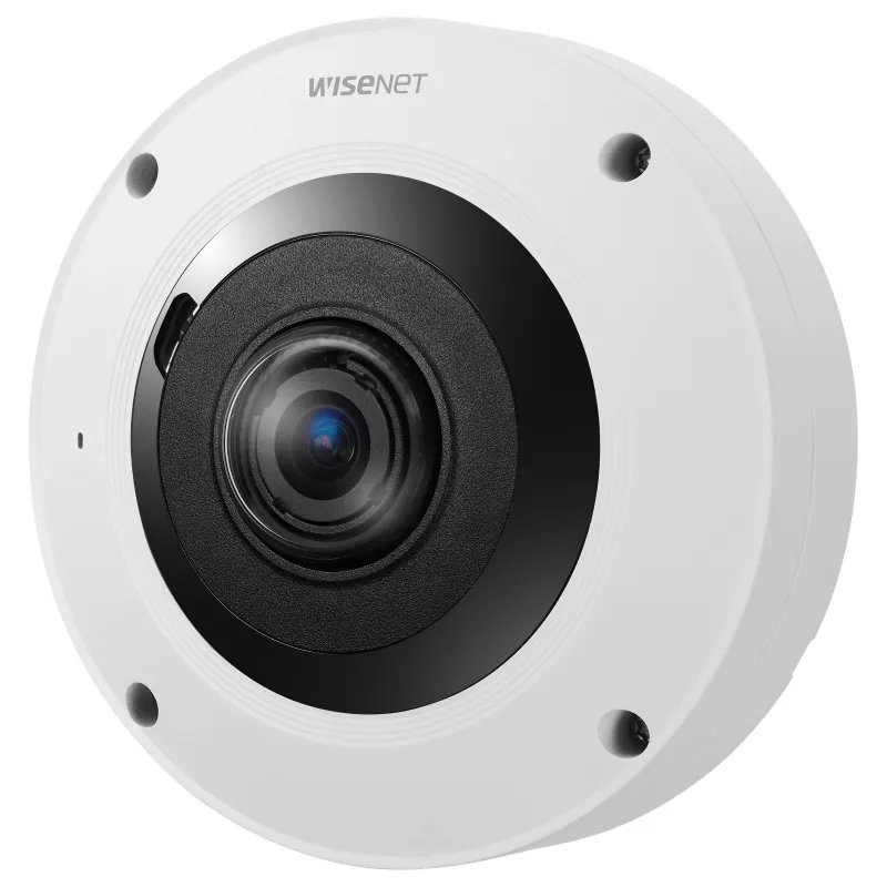 Hanwha XNF-9013RV 12MP lauko „fisheye“ IP kamera su PoE, IR, IP66, IK10