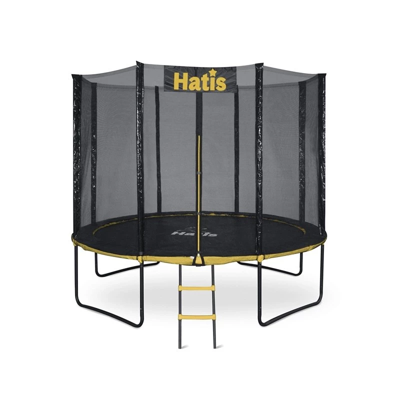 Hatis Trampolinas 305 cm su apsauginiu tinklu ir kopėčiomis