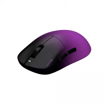 Hator Quasar 3 ULTIMA laidinė žaidimų pelė juoda-violetinė