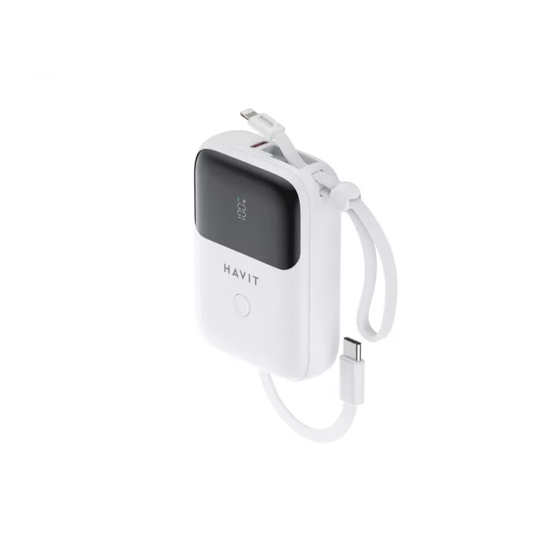Havit PB5215 išorinė baterija 10000 mAh balta