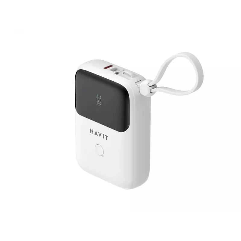 Havit PB5215 išorinė baterija 10000 mAh balta