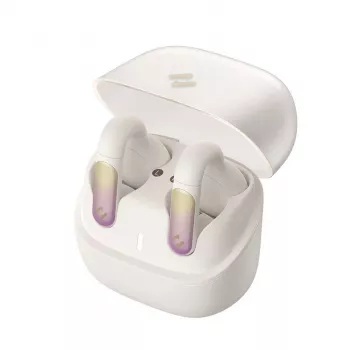 HAVIT TW980 True Wireless Stereo ausinės su įkrovimo dėklu, Bluetooth 5.3, jutiklinis valdymas, IPX4, smėlio spalvos